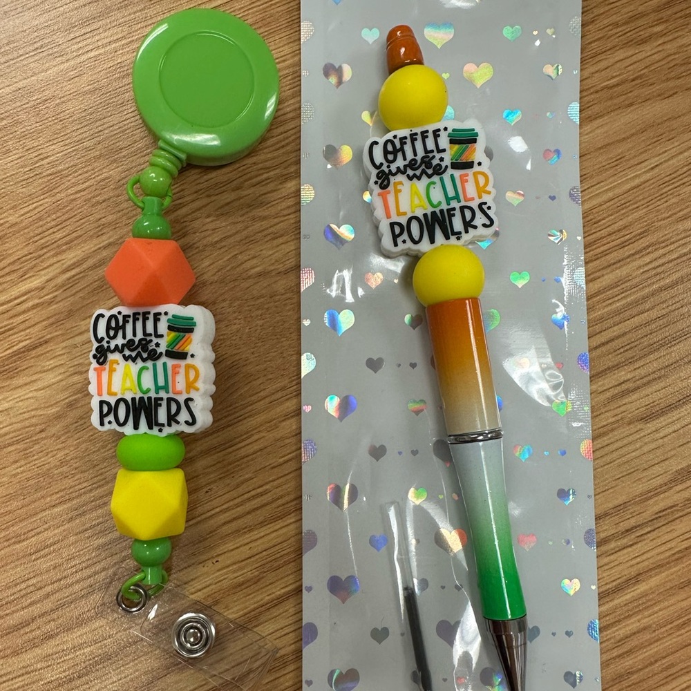Teacher Lanyard and Pen Combo